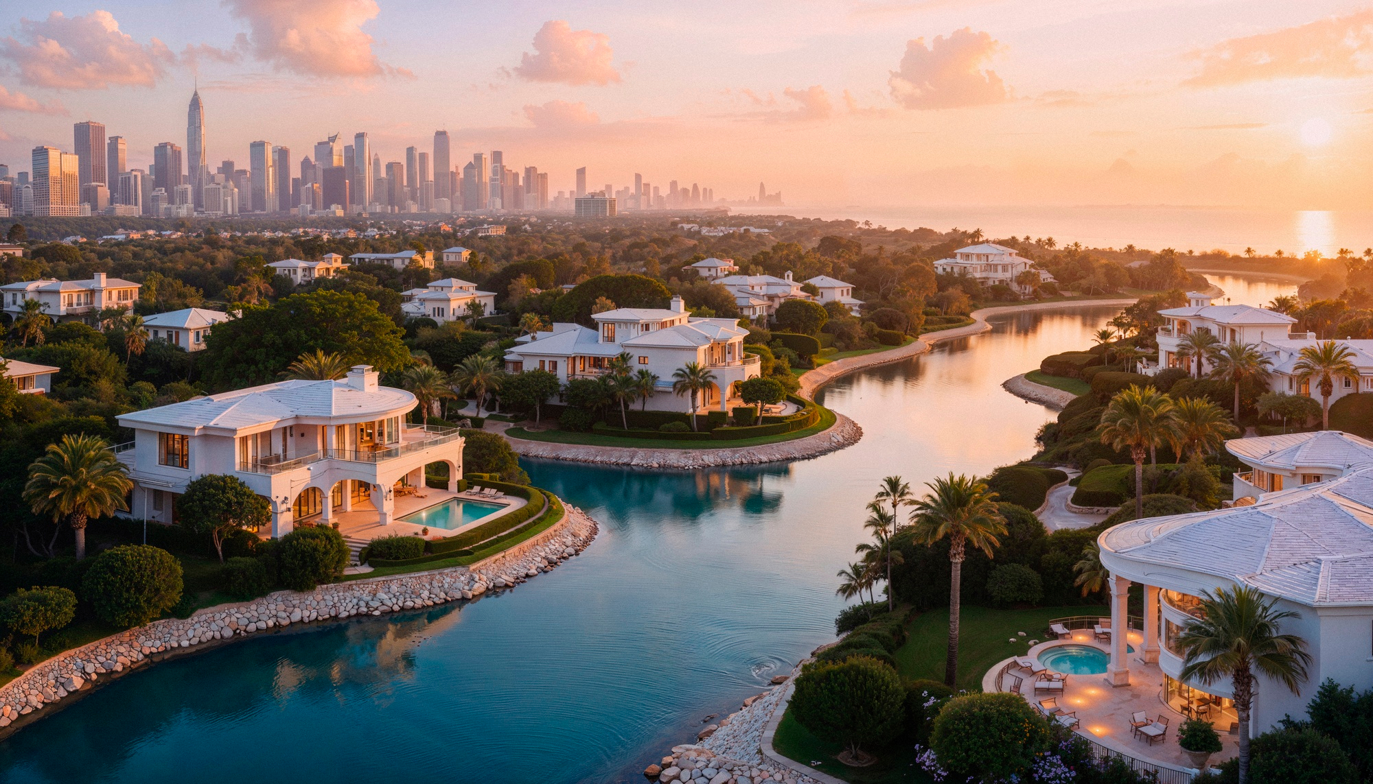 شهرک های ویلایی دبی